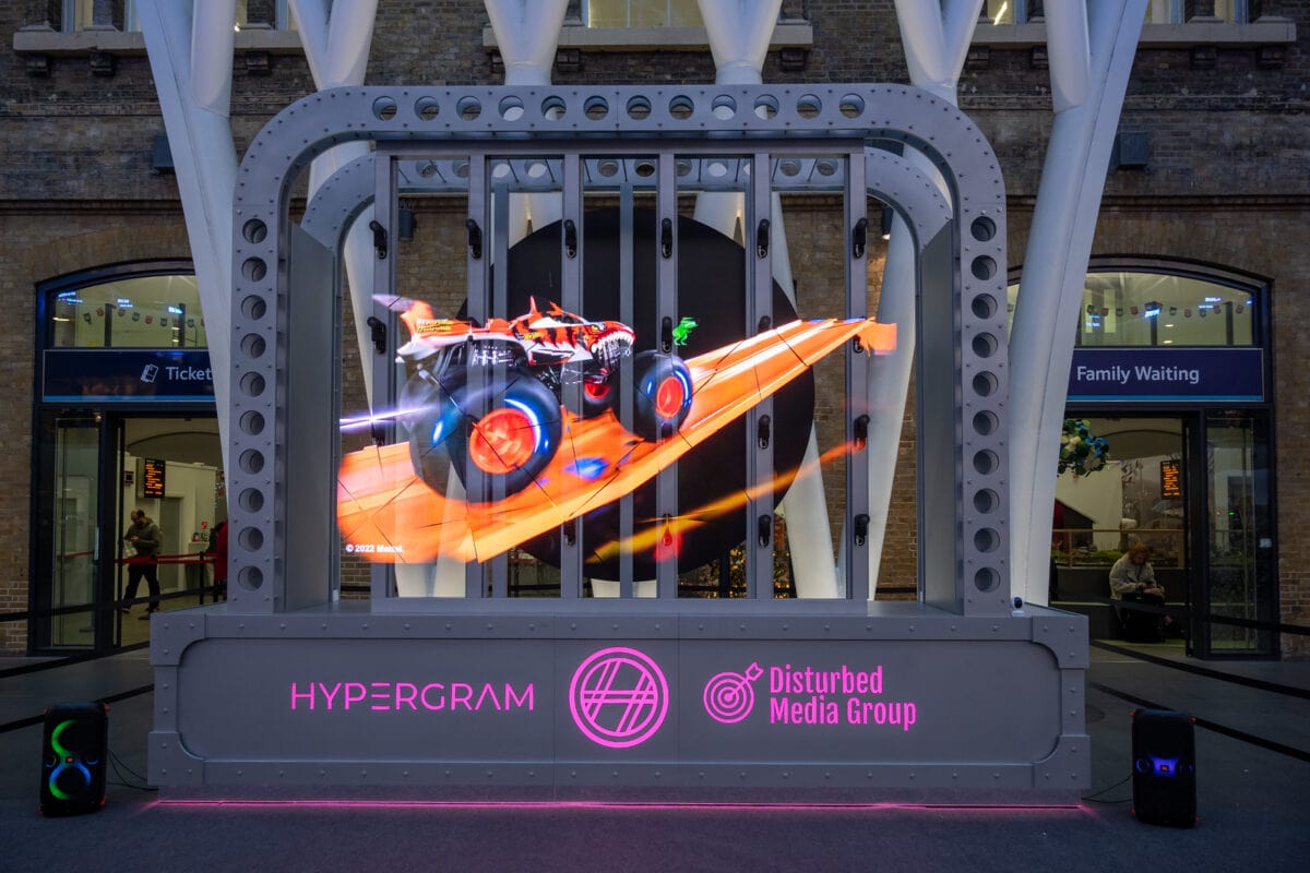 Mattel’s Hot Wheels launches revolutionary holographic OOH activations across London